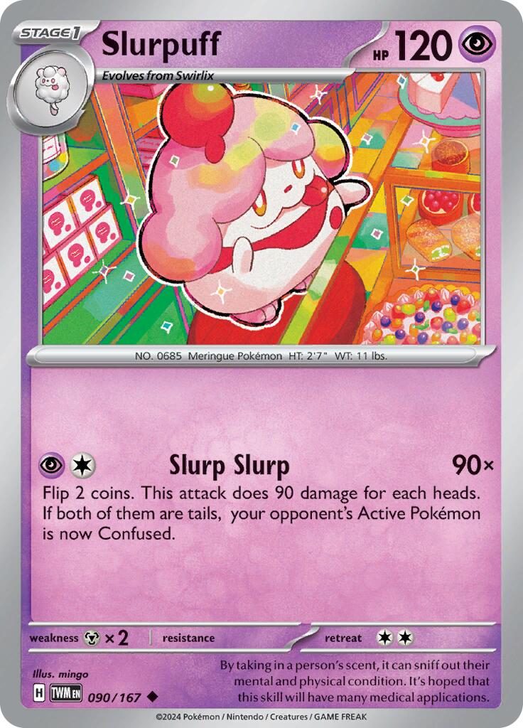 Slurpuff (090/167) [Scarlet & Violet: Twilight Masquerade] | Galactic Gamez