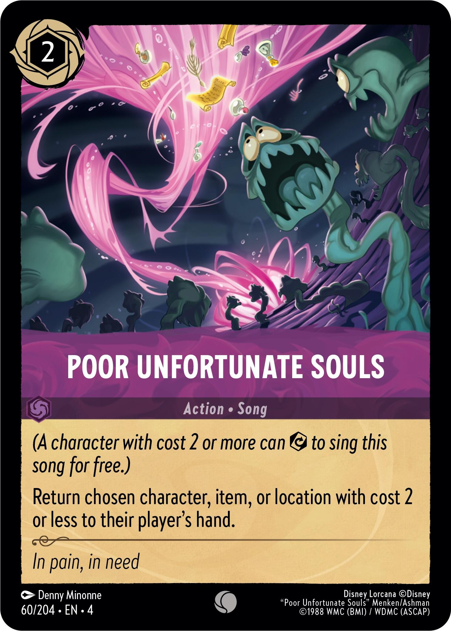 Poor Unfortunate Souls (60/204) [Ursula's Return] | Galactic Gamez