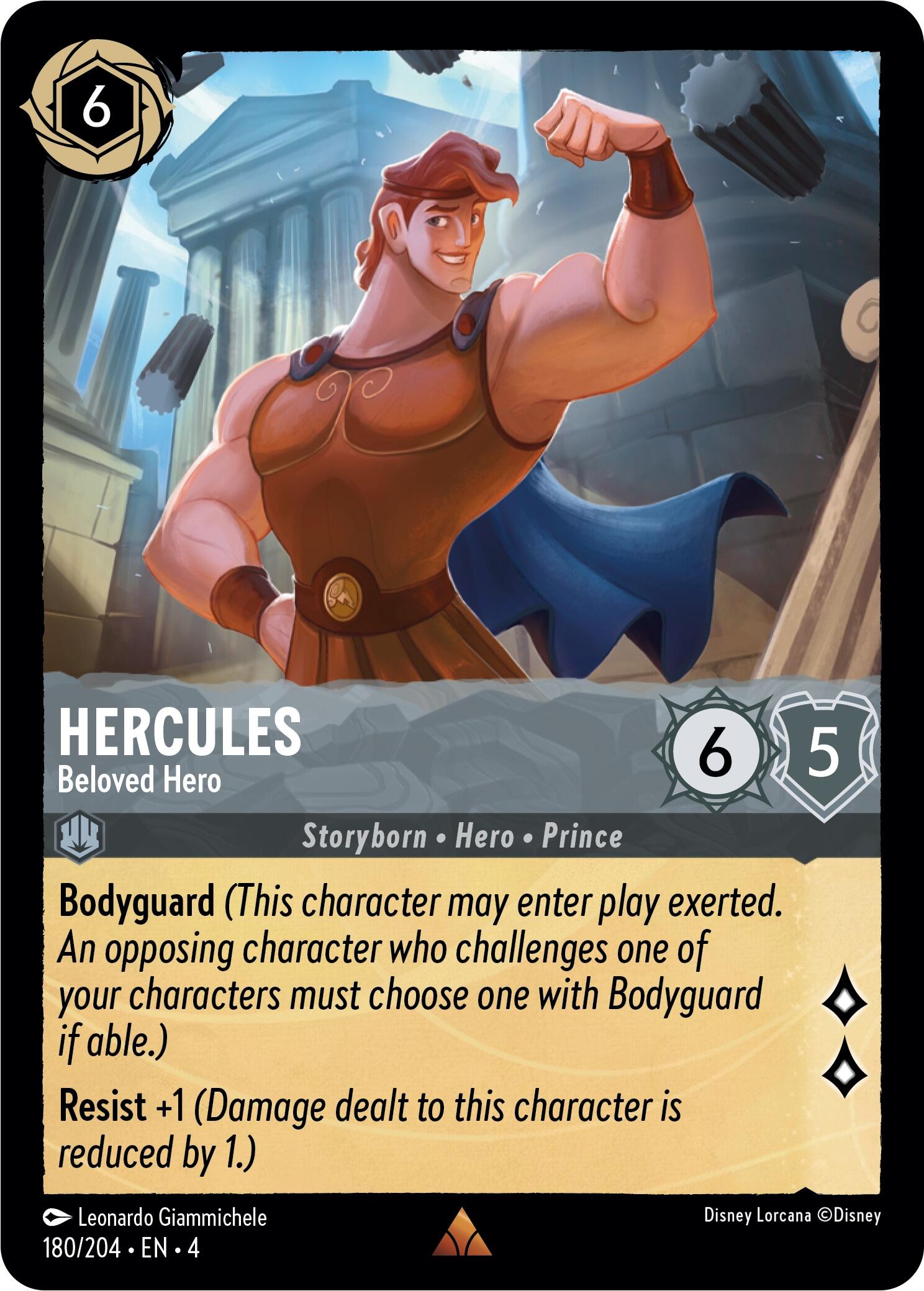 Hercules - Beloved Hero (180/204) [Ursula's Return] | Galactic Gamez