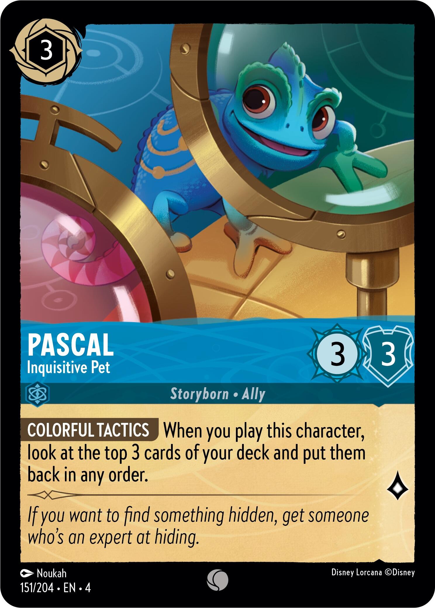 Pascal - Inquisitive Pet (151/204) [Ursula's Return] | Galactic Gamez