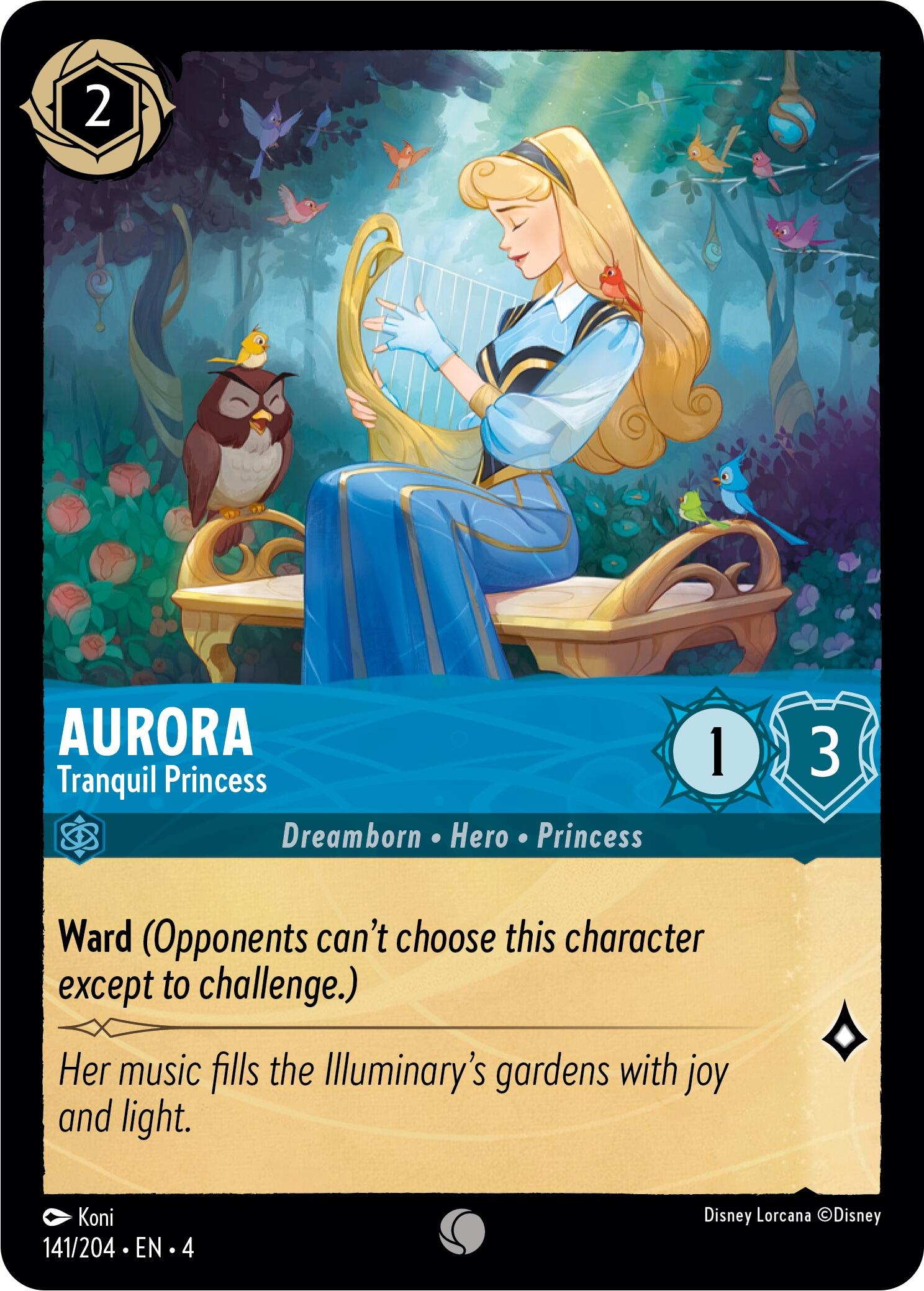 Aurora - Tranquil Princess (141/204) [Ursula's Return] | Galactic Gamez