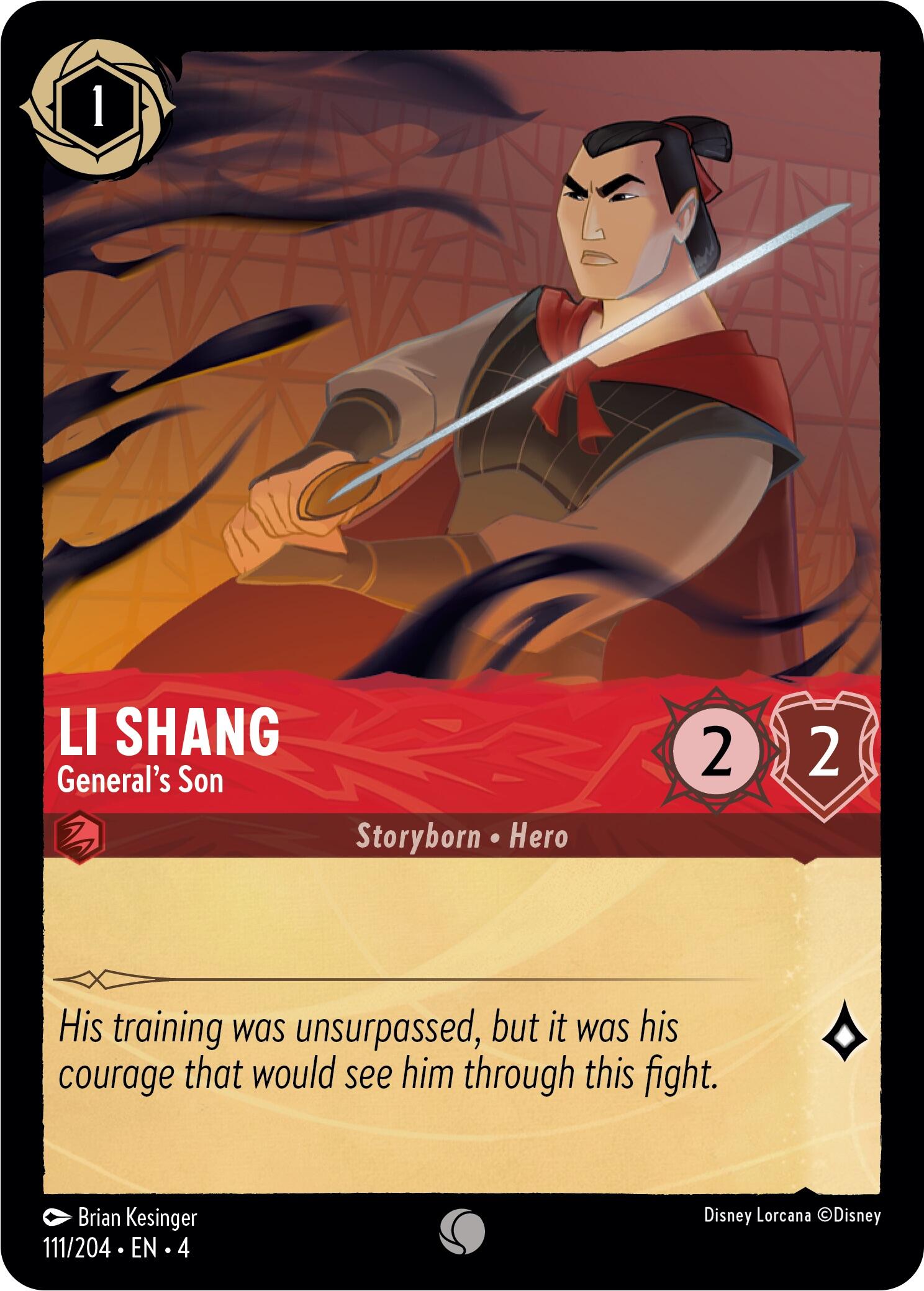 Li Shang - General's Son (111/204) [Ursula's Return] | Galactic Gamez