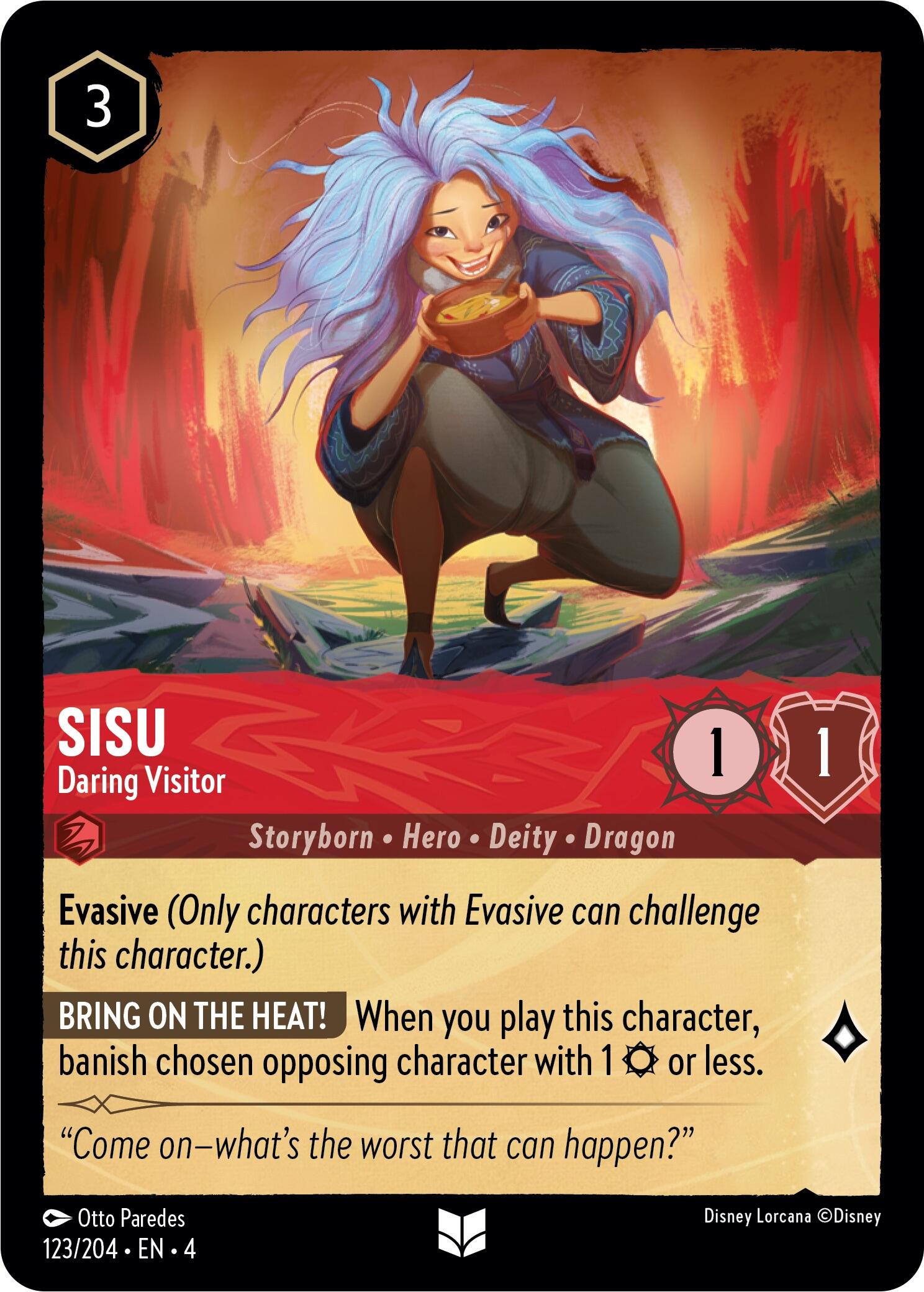 Sisu - Daring Visitor (123/204) [Ursula's Return] | Galactic Gamez