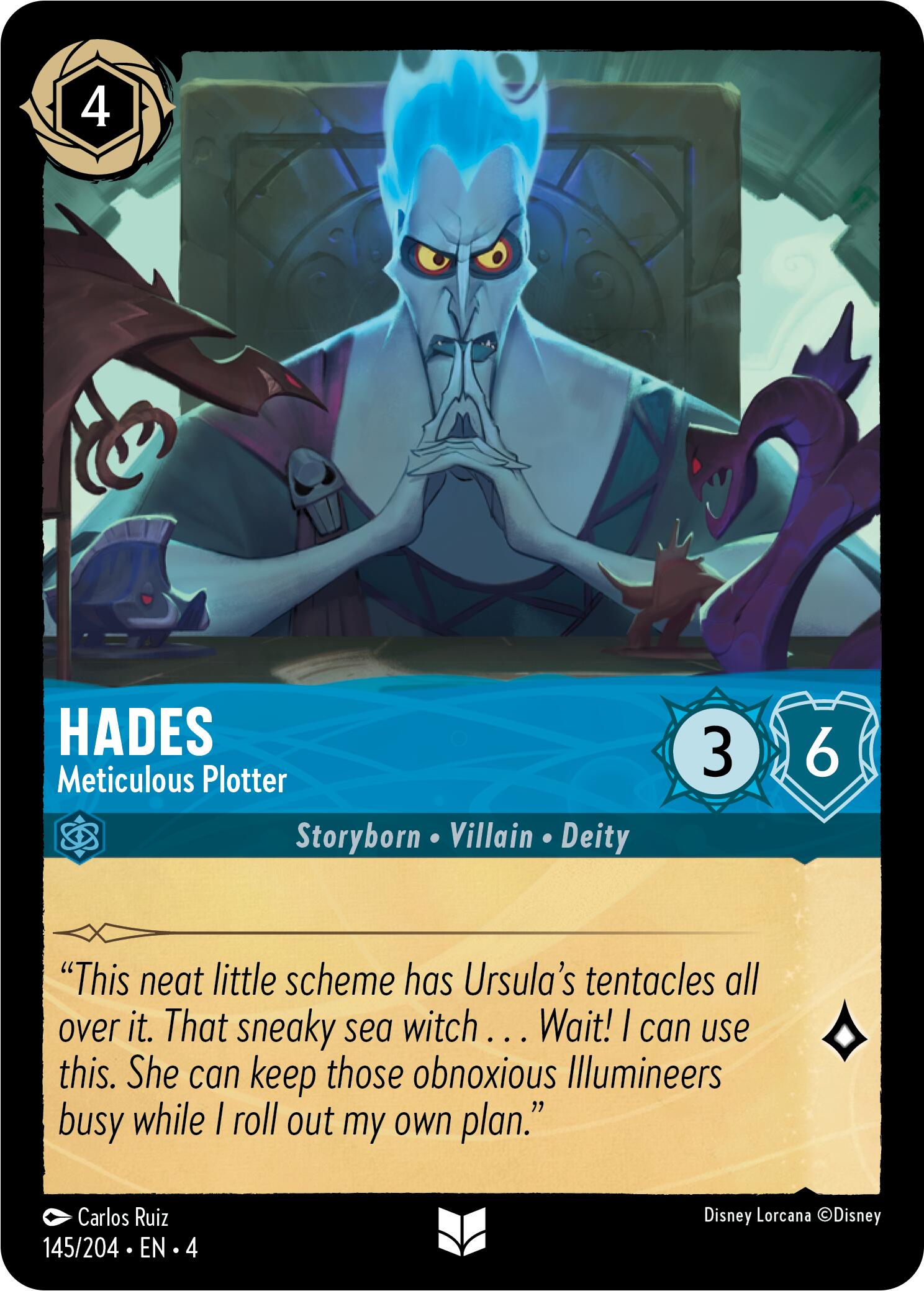 Hades - Meticulous Plotter (145/204) [Ursula's Return] | Galactic Gamez
