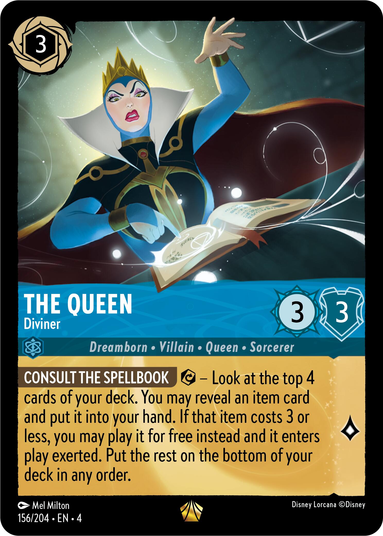 The Queen - Diviner (156/204) [Ursula's Return] | Galactic Gamez