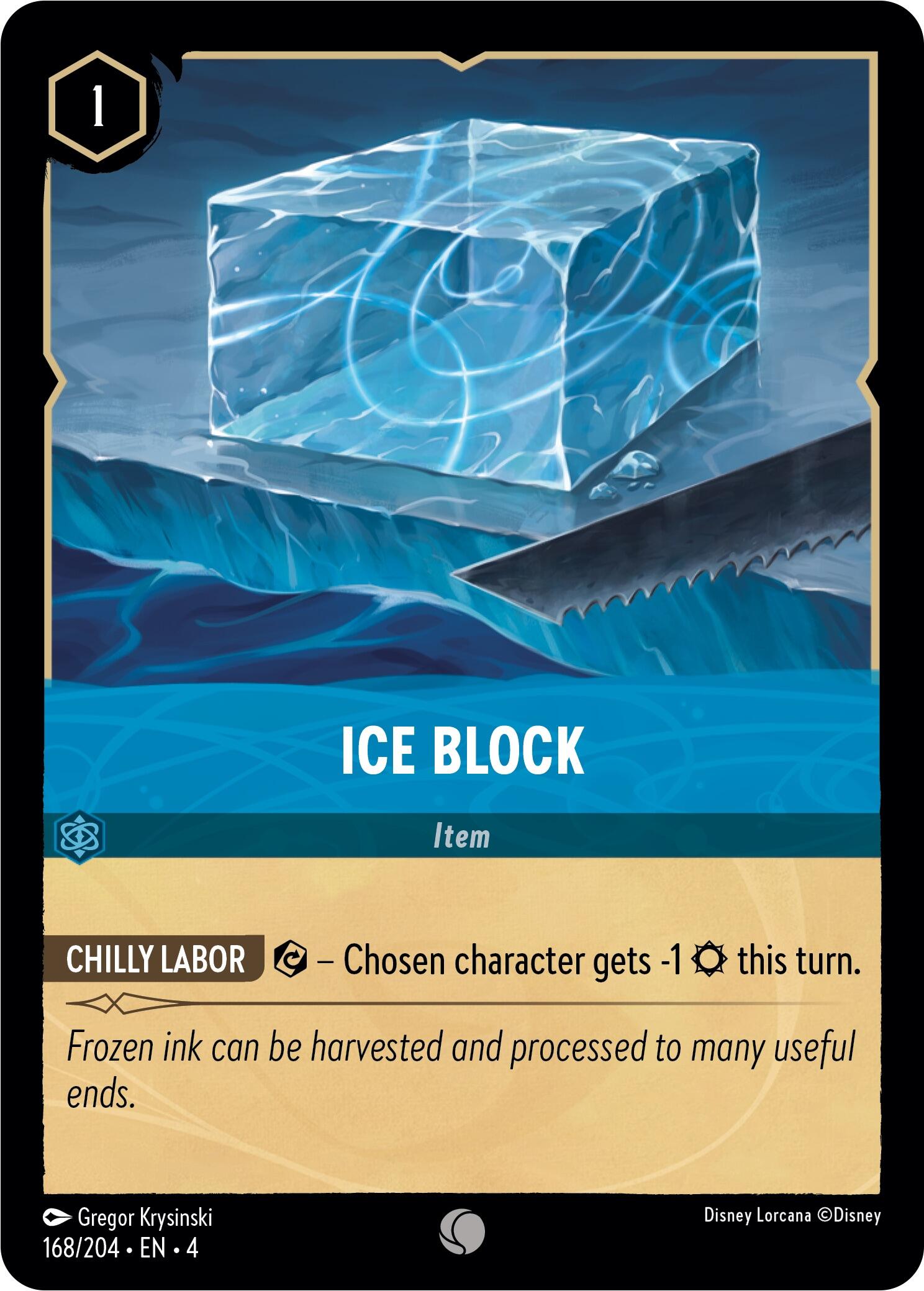 Ice Block (168/204) [Ursula's Return] | Galactic Gamez