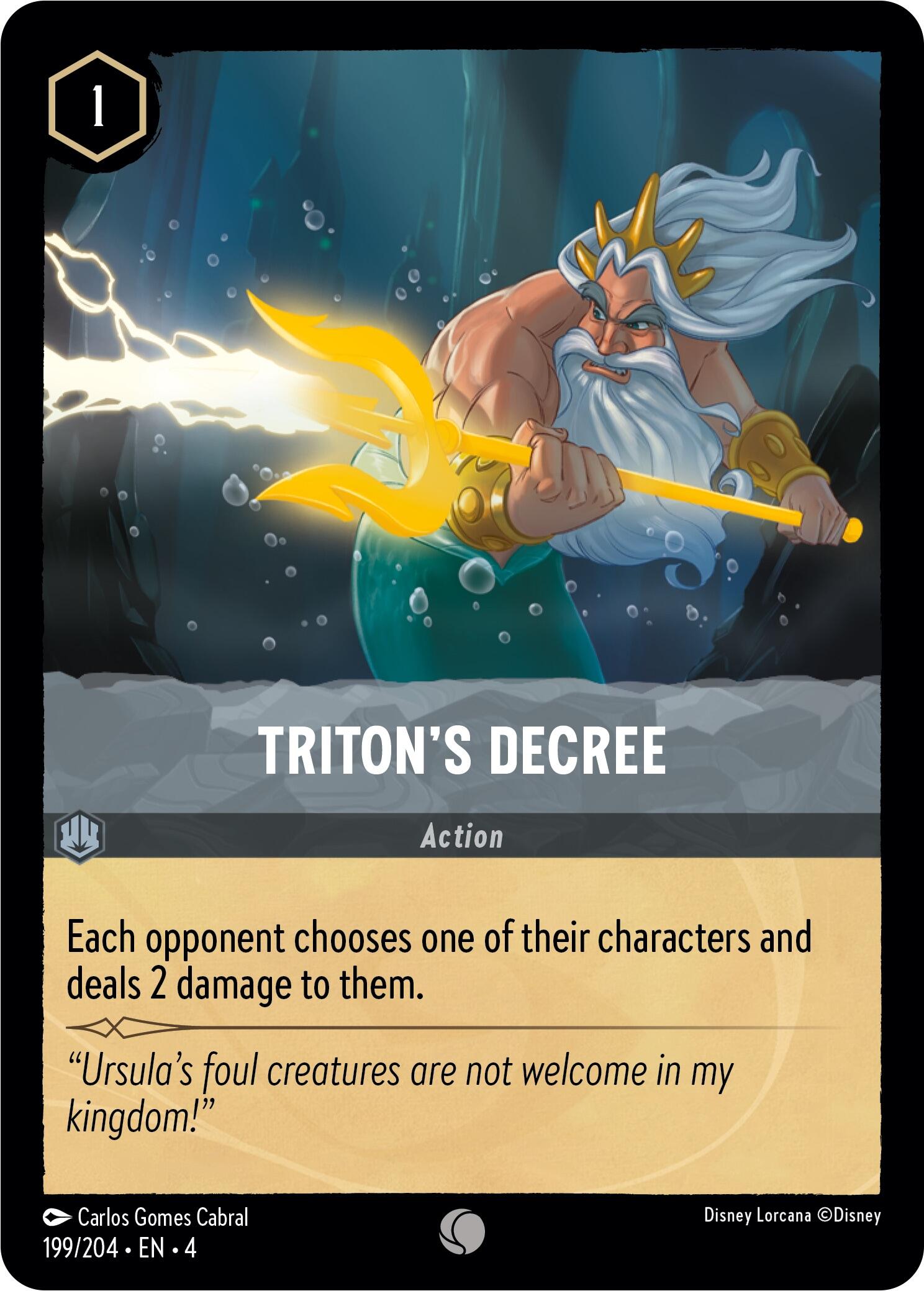 Triton's Decree (199/204) [Ursula's Return] | Galactic Gamez