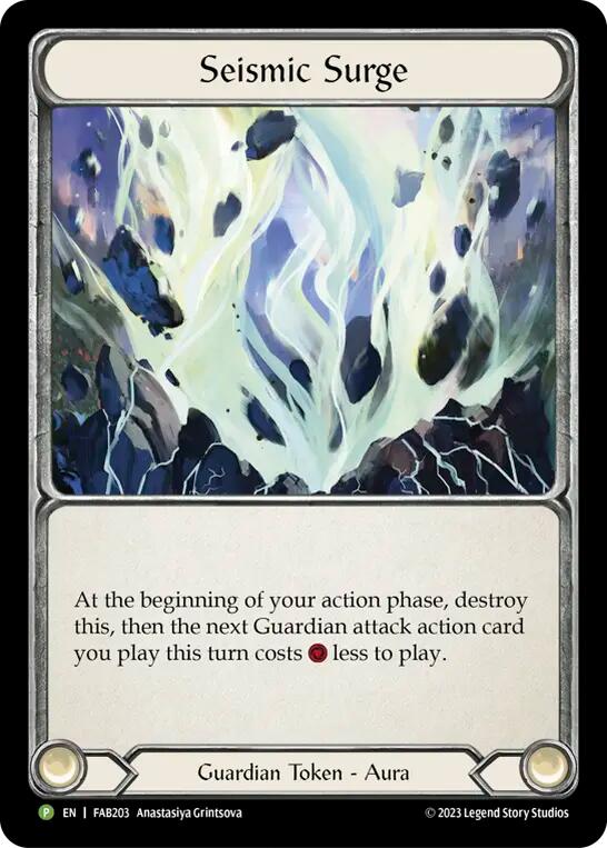 Seismic Surge (Cold Foil) [FAB203] (Promo)  Cold Foil | Galactic Gamez