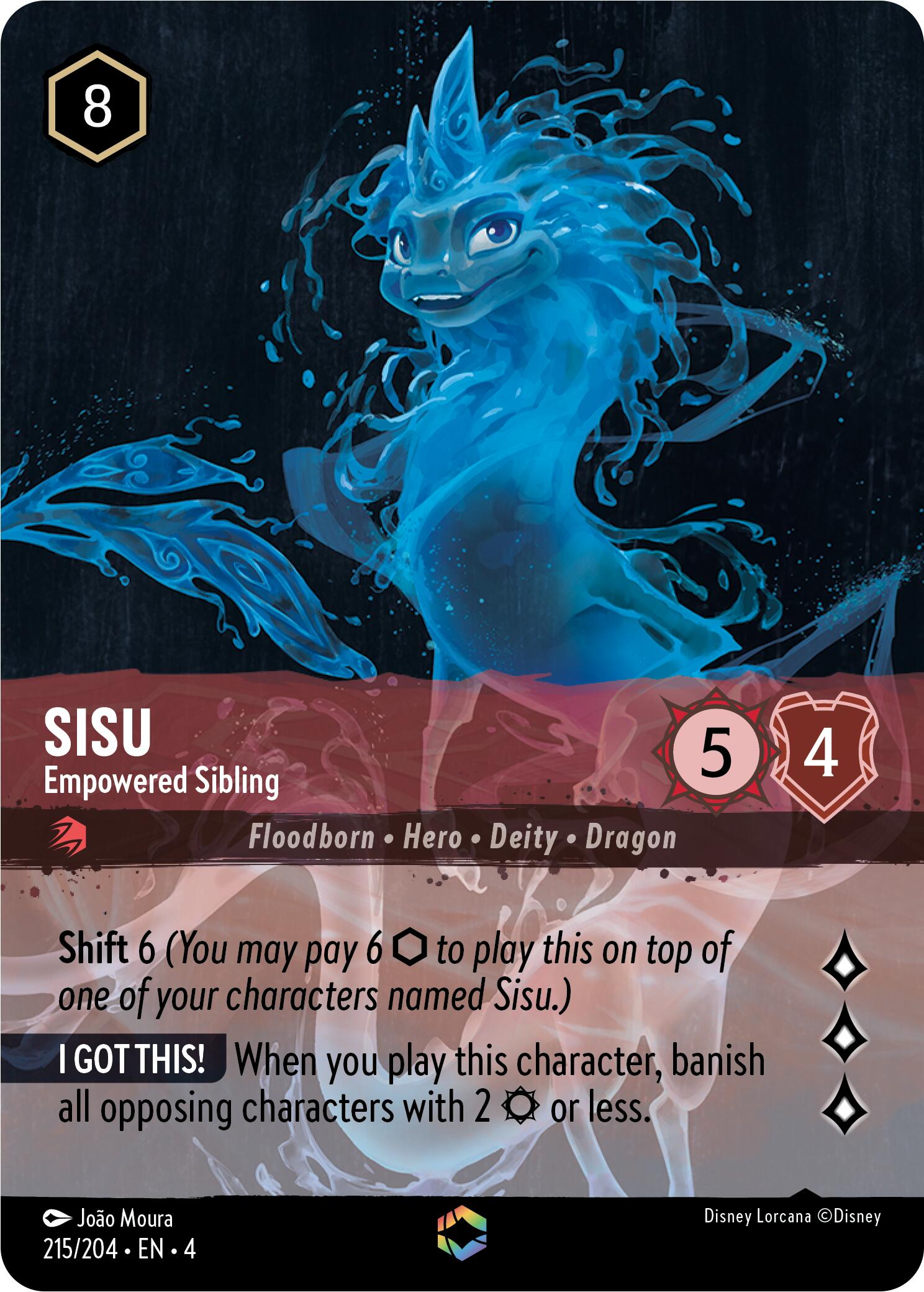 Sisu - Empowered Sibling (Enchanted) (215/204) [Ursula's Return] | Galactic Gamez