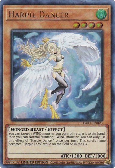 Harpie Dancer [LART-EN023] Ultra Rare | Galactic Gamez