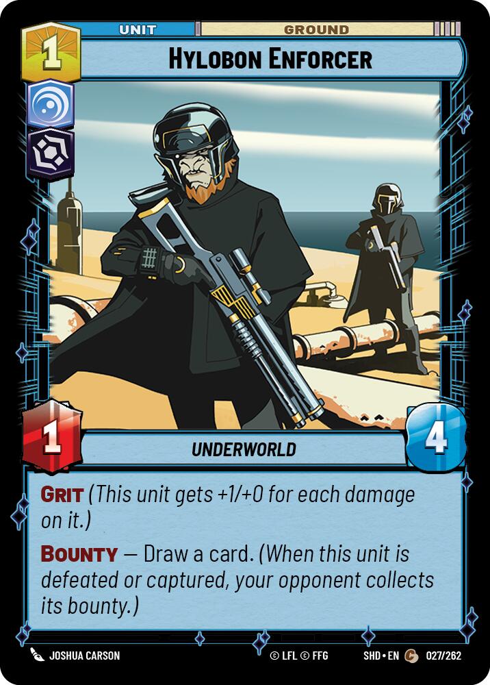 Hylobon Enforcer (027/262) (027/262) [Shadows of the Galaxy] | Galactic Gamez