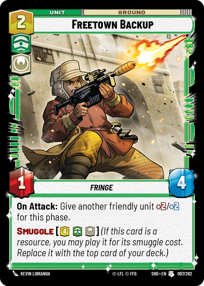 Freetown Backup (097/262) (097/262) [Shadows of the Galaxy] | Galactic Gamez