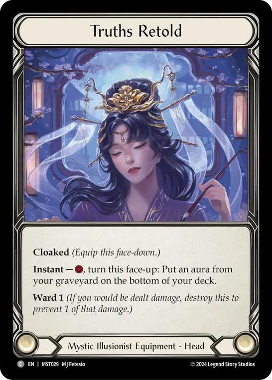 Truths Retold [MST029] (Part the Mistveil)  Cold Foil | Galactic Gamez