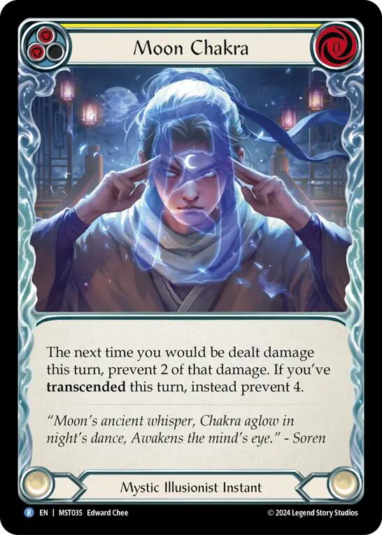 Moon Chakra (Yellow) [MST035] (Part the Mistveil) | Galactic Gamez