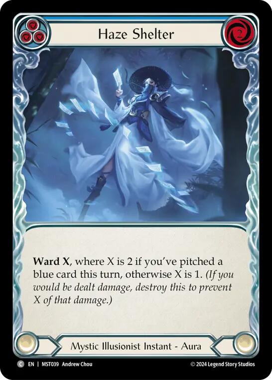 Haze Shelter (Blue) [MST039] (Part the Mistveil) | Galactic Gamez