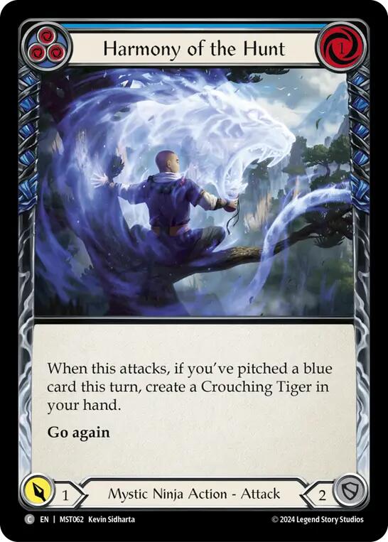 Harmony of the Hunt (Blue) [MST062] (Part the Mistveil) | Galactic Gamez