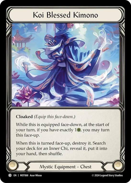 Koi Blessed Kimono [MST068] (Part the Mistveil)  Cold Foil | Galactic Gamez