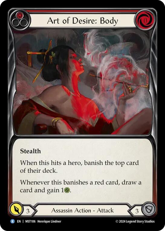 Art of Desire: Body (Red) [MST106] (Part the Mistveil) | Galactic Gamez