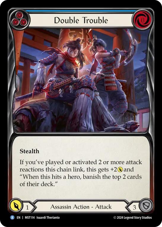 Double Trouble (Blue) [MST114] (Part the Mistveil) | Galactic Gamez