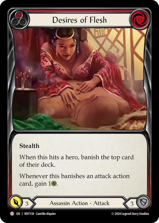 Desires of Flesh (Red) [MST118] (Part the Mistveil) | Galactic Gamez