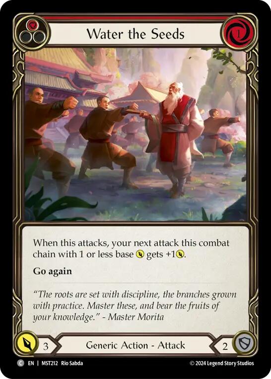 Water the Seeds (Red) [MST212] (Part the Mistveil)  Rainbow Foil | Galactic Gamez
