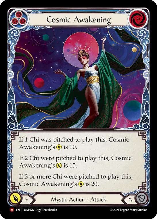 Cosmic Awakening [MST076] (Part the Mistveil)  Rainbow Foil | Galactic Gamez