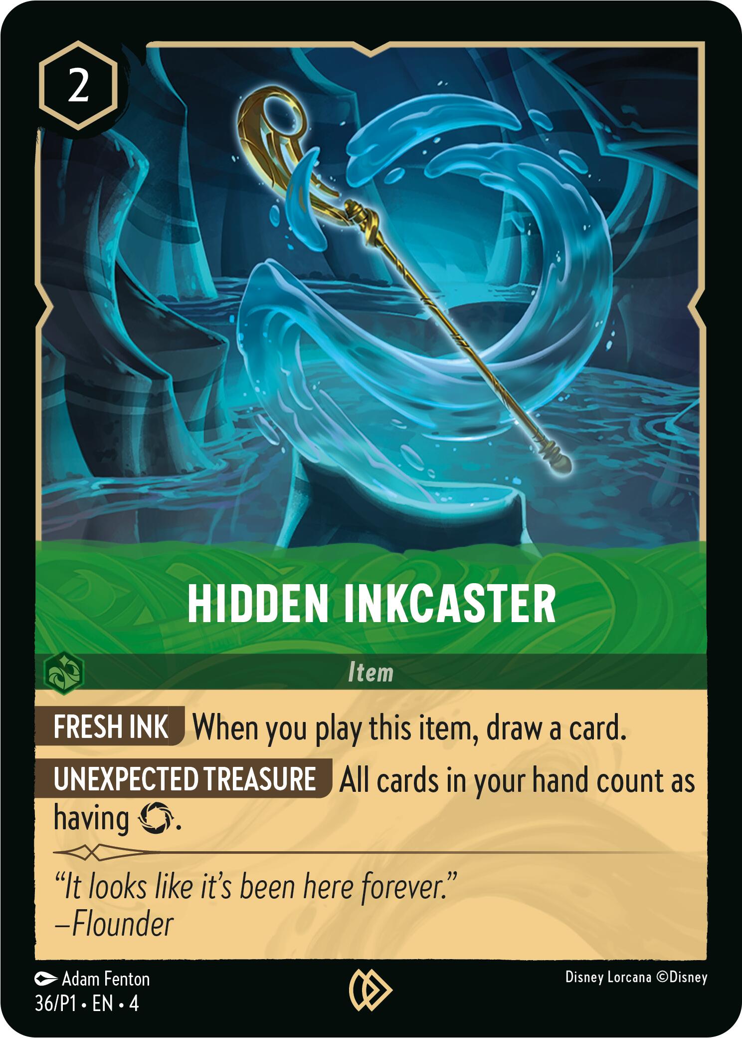 Hidden Inkcaster (36) [Promo Cards] | Galactic Gamez