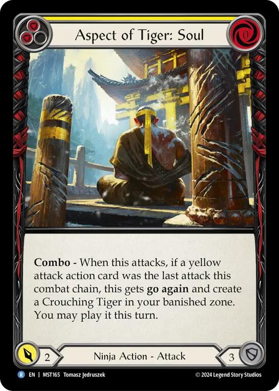 Aspect of Tiger: Soul [MST165] (Part the Mistveil)  Rainbow Foil | Galactic Gamez