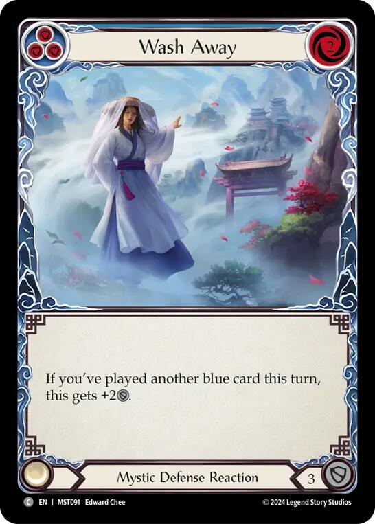 Wash Away [MST091] (Part the Mistveil)  Rainbow Foil | Galactic Gamez