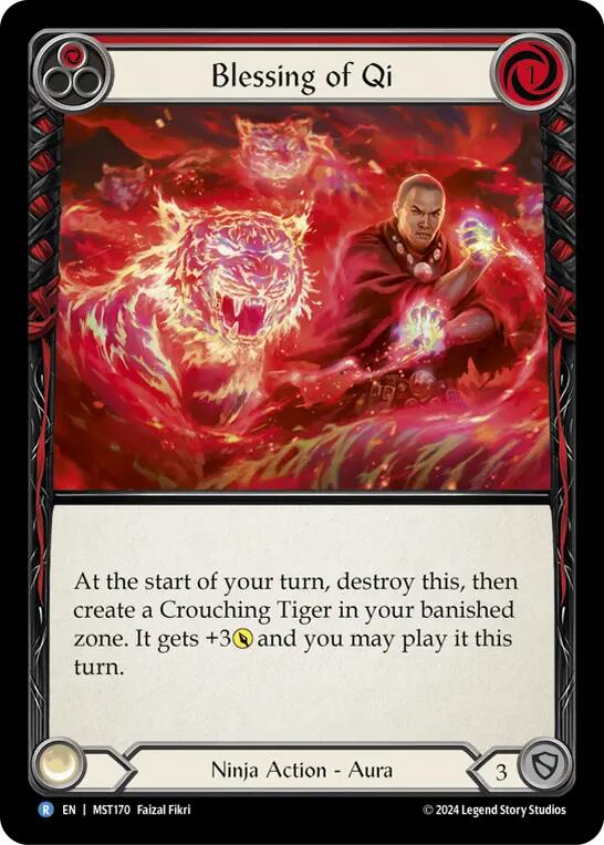 Blessing of Qi (Red) [MST170] (Part the Mistveil) | Galactic Gamez