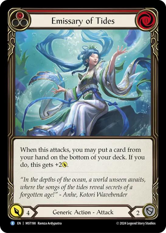 Emissary of Tides [MST198] (Part the Mistveil)  Rainbow Foil | Galactic Gamez