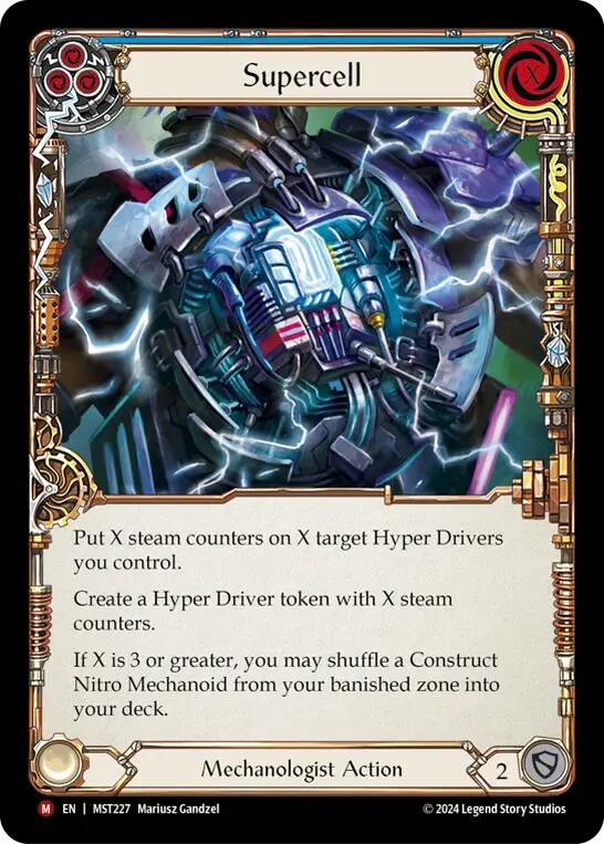 Supercell [MST227] (Part the Mistveil)  Rainbow Foil | Galactic Gamez