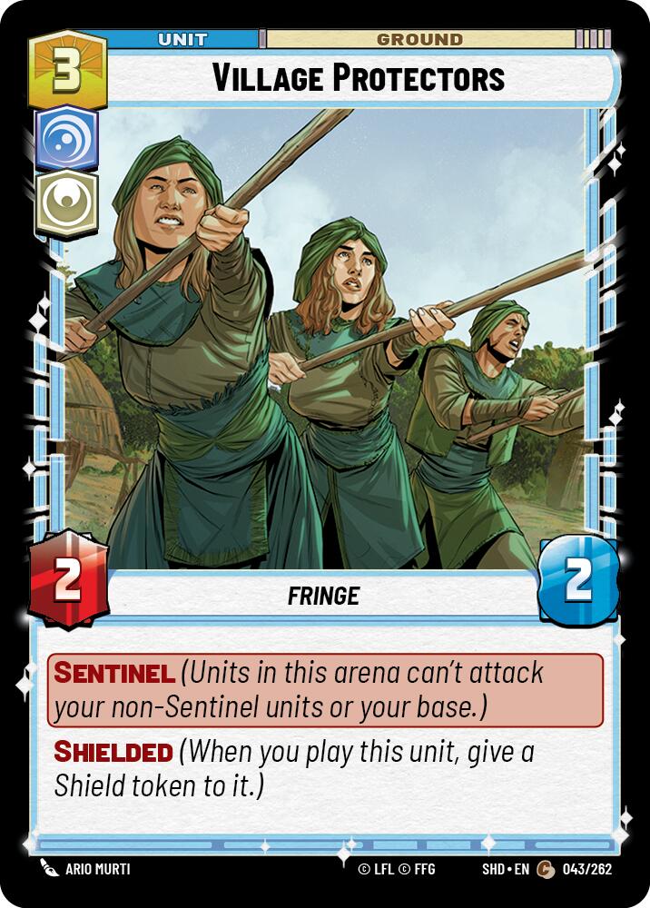 Village Protectors (043/262) (043/262) [Shadows of the Galaxy] | Galactic Gamez