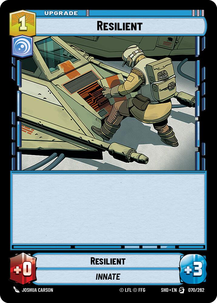Resilient (070/262) (070/262) [Shadows of the Galaxy] | Galactic Gamez