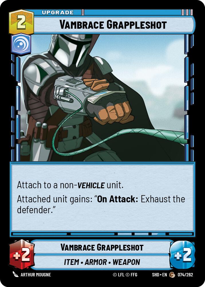 Vambrace Grappleshot (074/262) (074/262) [Shadows of the Galaxy] | Galactic Gamez