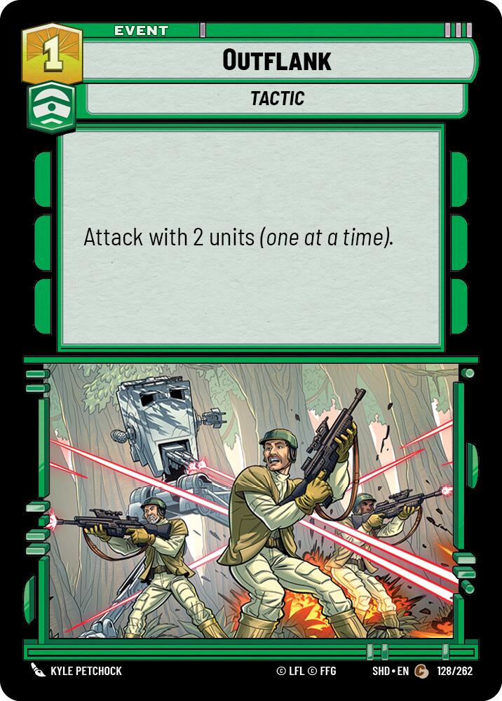 Outflank (128/262) (128/262) [Shadows of the Galaxy] | Galactic Gamez
