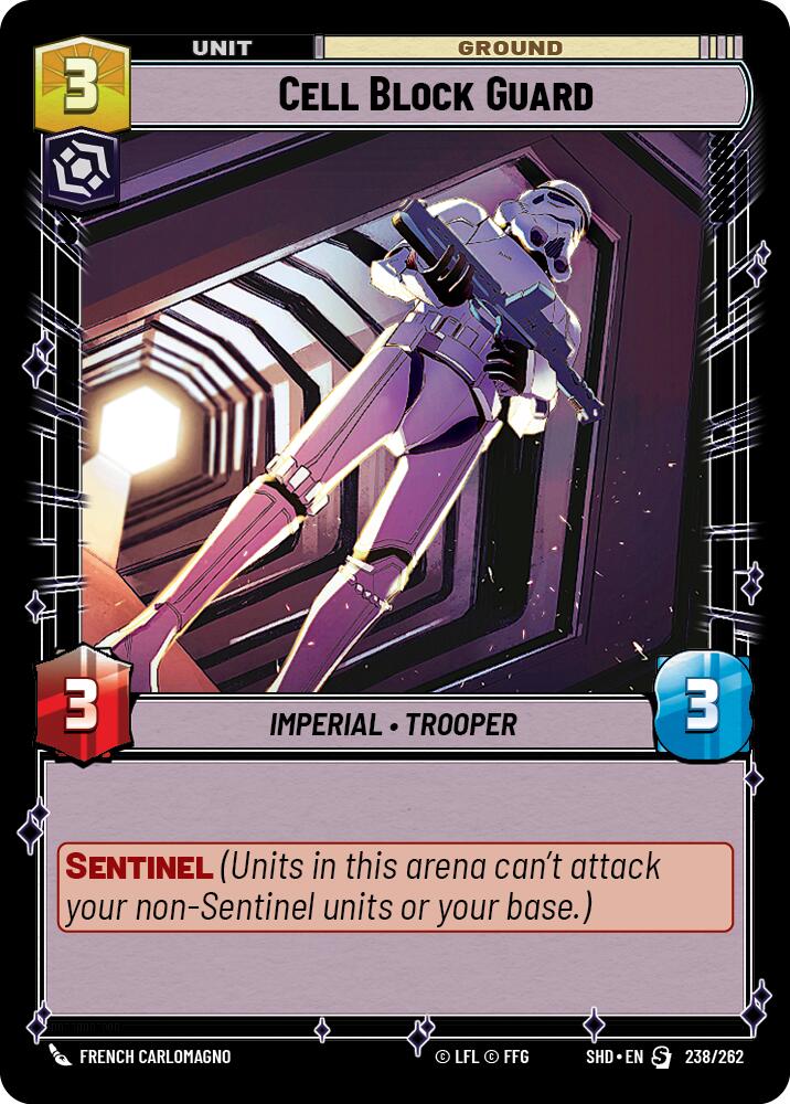 Cell Block Guard (238/262) (238/262) [Shadows of the Galaxy] | Galactic Gamez