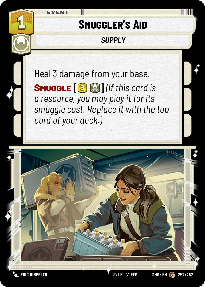 Smuggler's Aid (252/262) (252/262) [Shadows of the Galaxy] | Galactic Gamez
