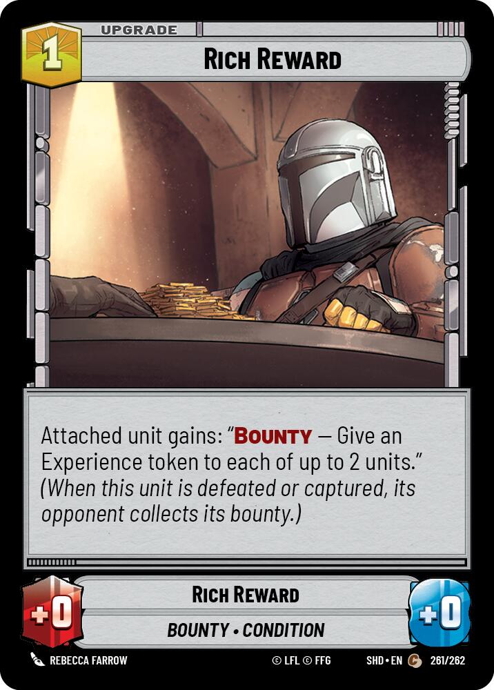Rich Reward (261/262) (261/262) [Shadows of the Galaxy] | Galactic Gamez