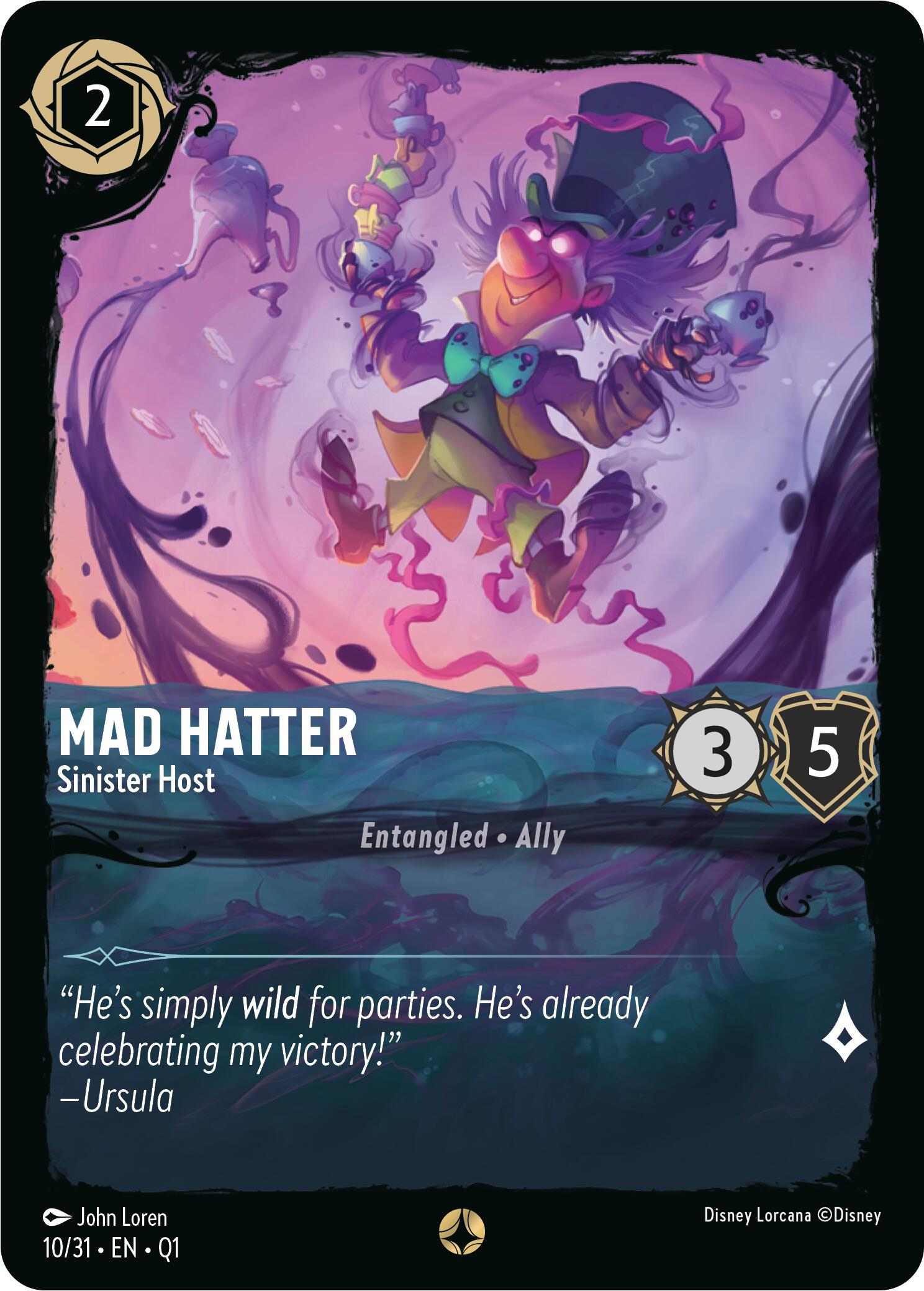 Mad Hatter - Sinister Host (10/31) [Illumineer's Quest: Deep Trouble] | Galactic Gamez