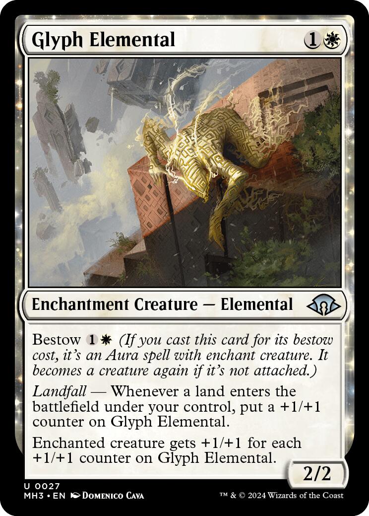 Glyph Elemental [Modern Horizons 3] | Galactic Gamez