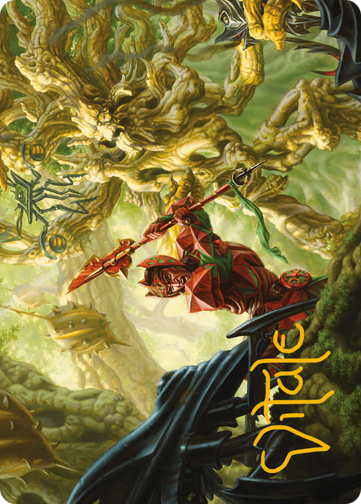 Collective Resistance Art Card (Gold-Stamped Signature) [Modern Horizons 3 Art Series] | Galactic Gamez