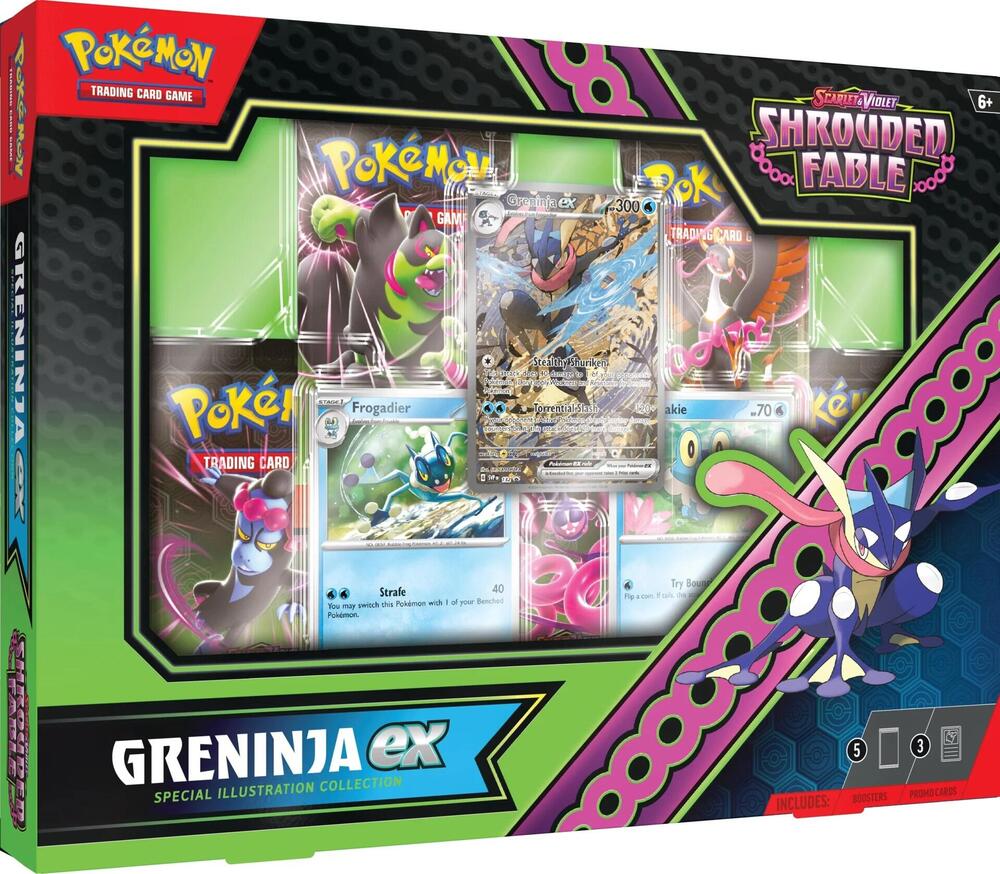 Greninja ex Special Illustration Collection - SV: Shrouded Fable | Galactic Gamez