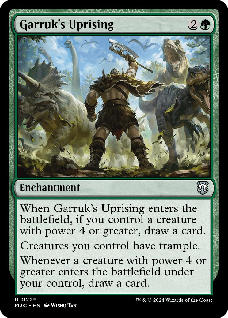 Garruk's Uprising [Modern Horizons 3 Commander] | Galactic Gamez