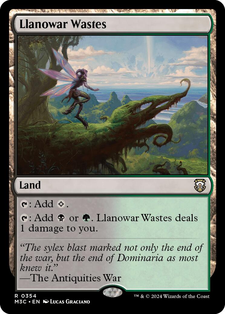 Llanowar Wastes [Modern Horizons 3 Commander] | Galactic Gamez
