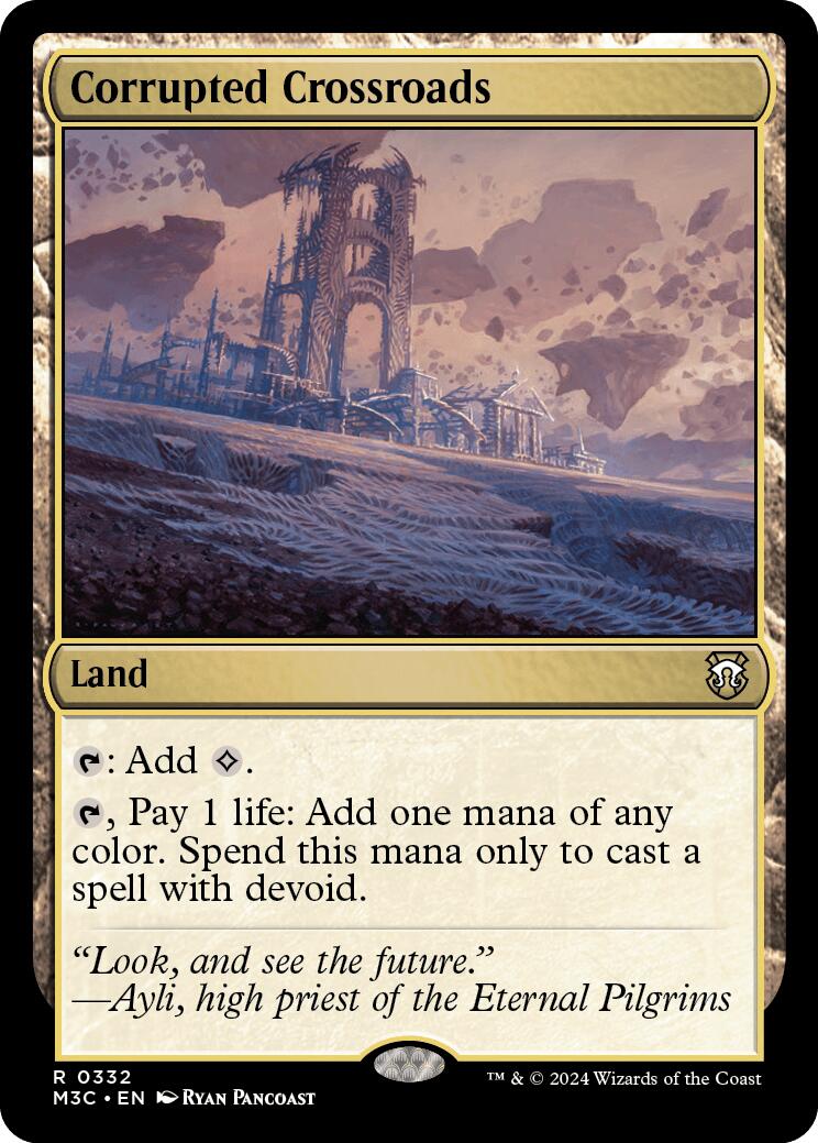 Corrupted Crossroads [Modern Horizons 3 Commander] | Galactic Gamez