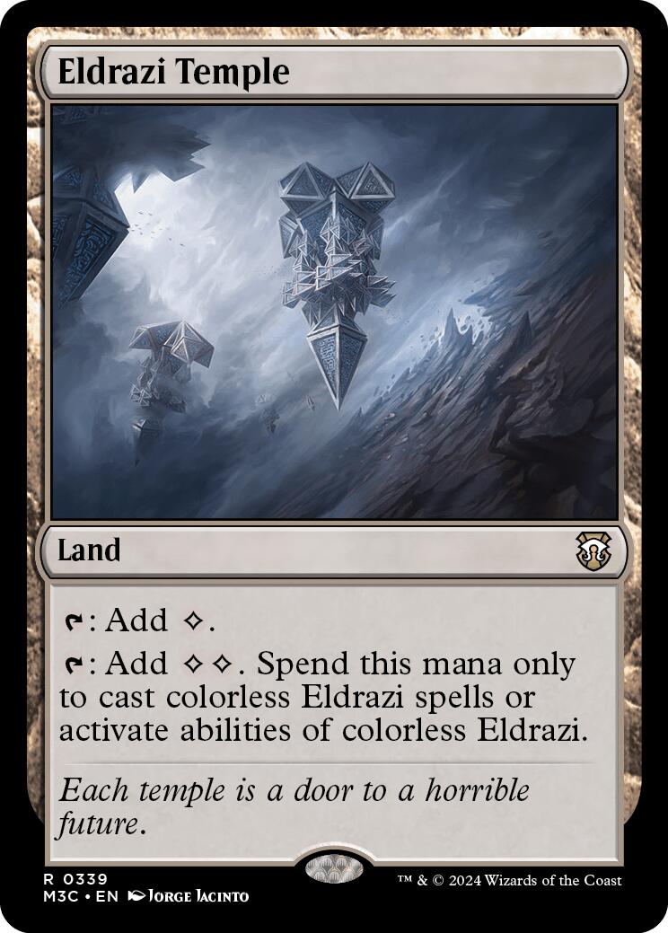 Eldrazi Temple [Modern Horizons 3 Commander] | Galactic Gamez
