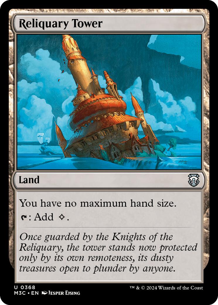 Reliquary Tower [Modern Horizons 3 Commander] | Galactic Gamez