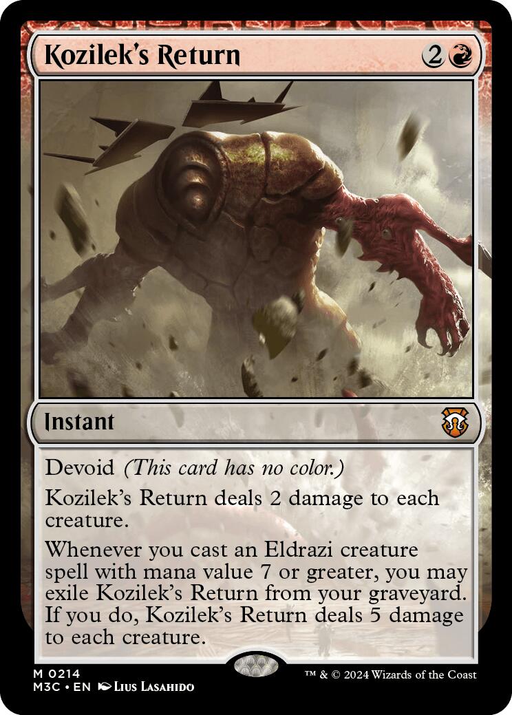 Kozilek's Return [Modern Horizons 3 Commander] | Galactic Gamez