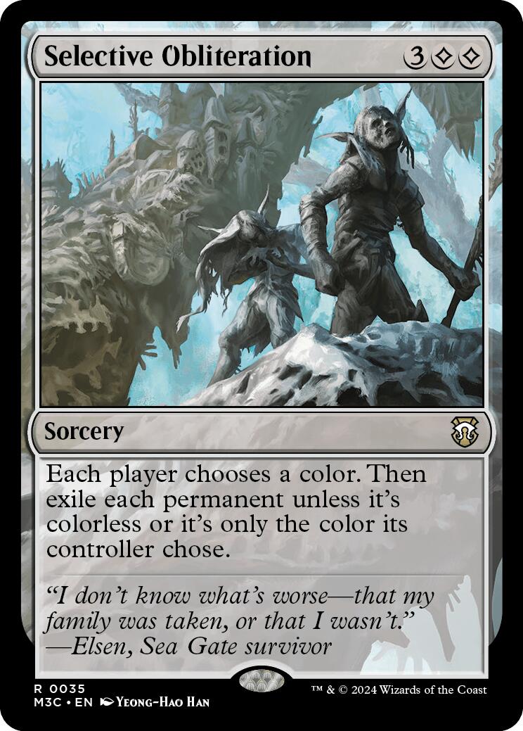 Selective Obliteration [Modern Horizons 3 Commander] | Galactic Gamez